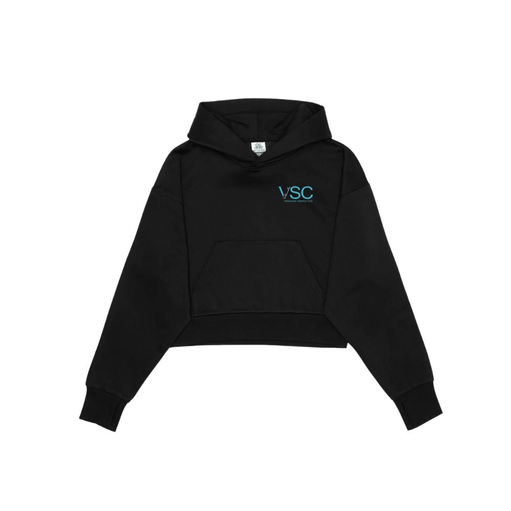 Vancouver Skating Club Unisex Drop Shoulder Cropped Hoodie