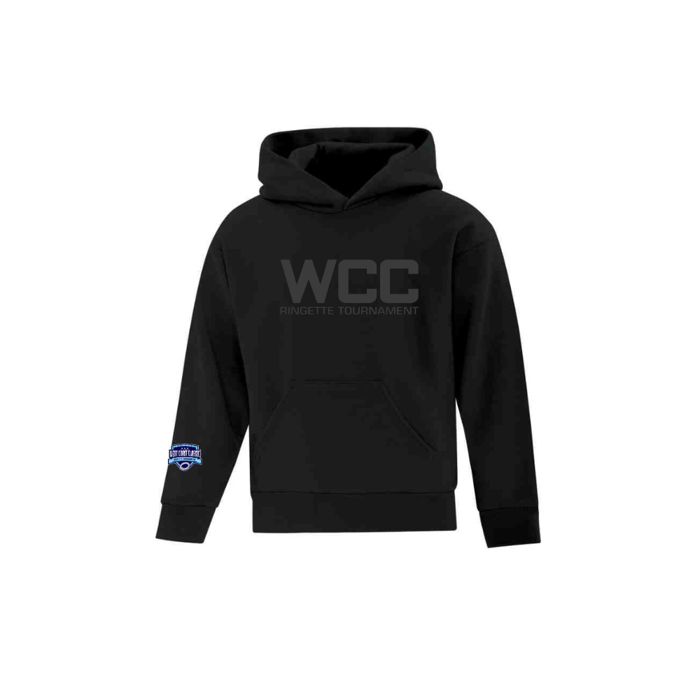 West Coast Classic Tone on Tone Print WCC Logo Hoodie - Youth