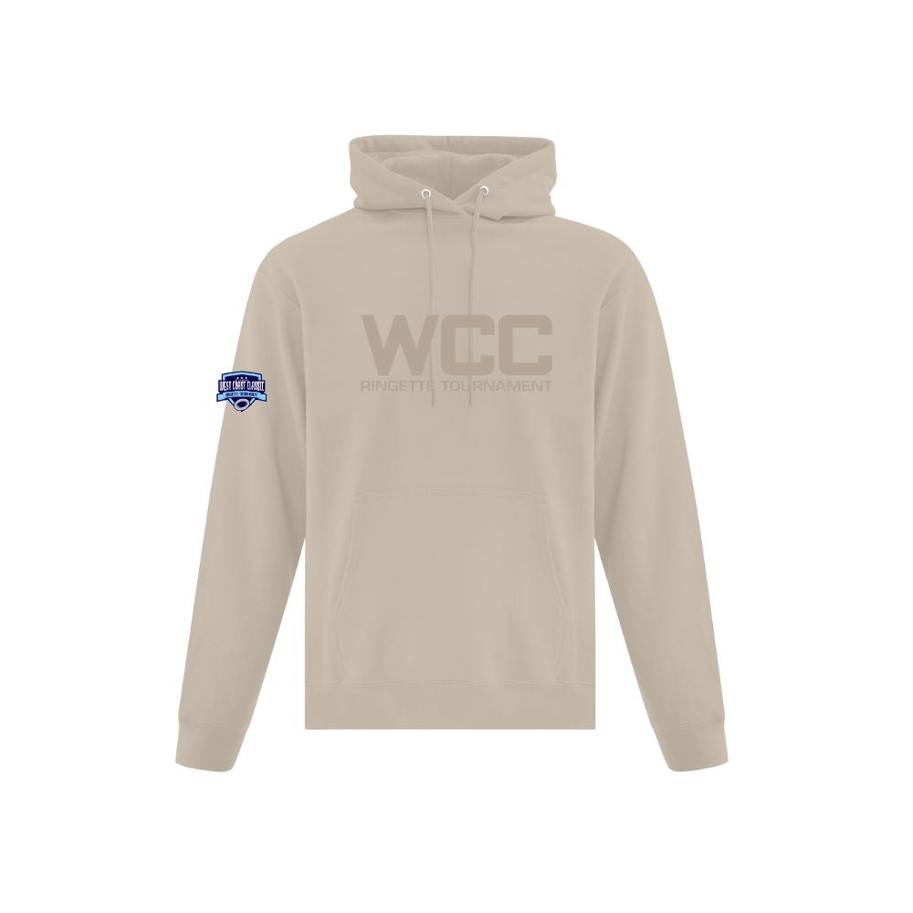 West Coast Classic Tone on Tone Embroidered WCC Logo Hoodie - Unisex