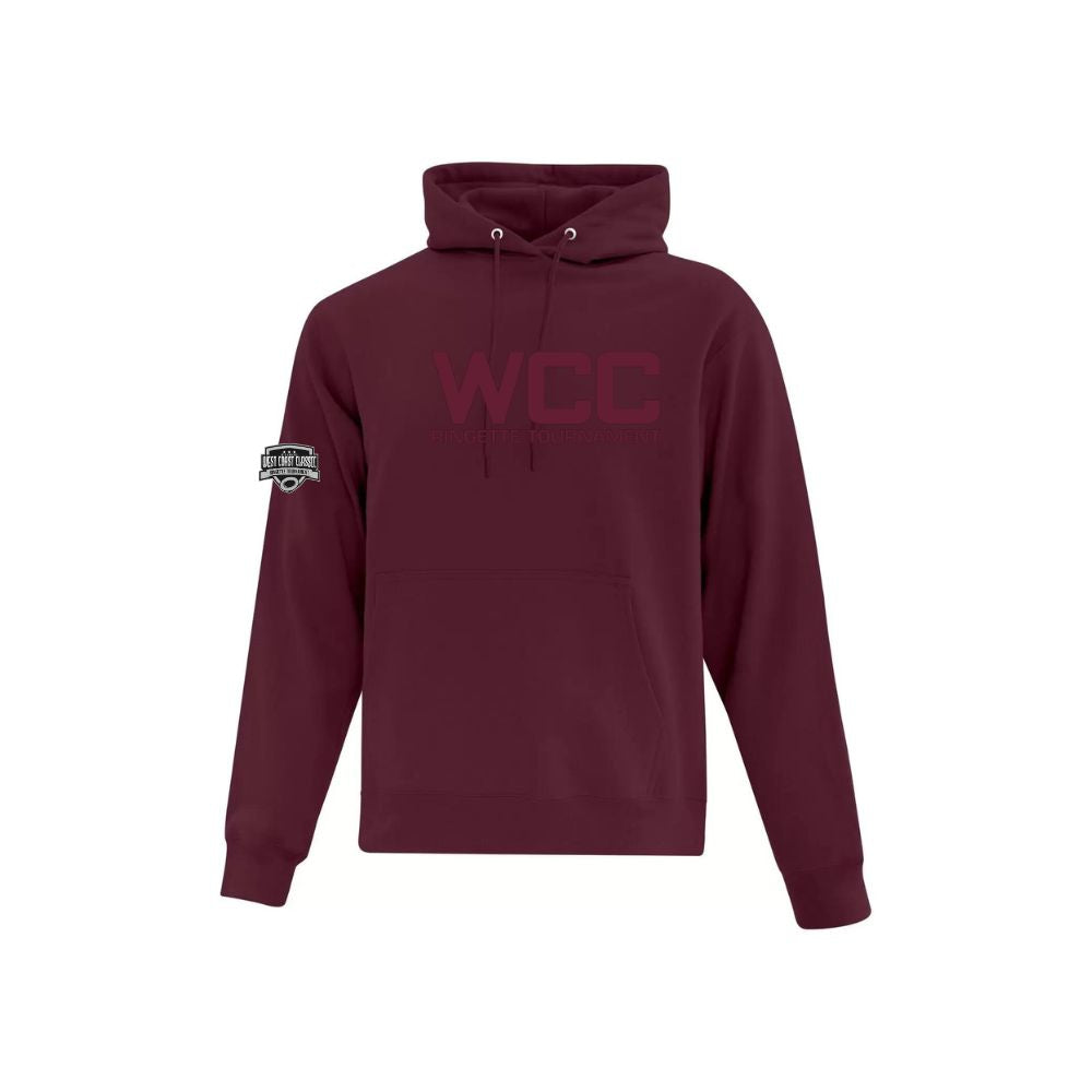 West Coast Classic Tone on Tone Embroidered WCC Logo Hoodie - Unisex