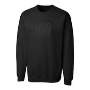 West Coast Classic Tone on Tone Embroidered Outline Sweatshirt - Unisex