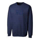 West Coast Classic Tone on Tone Embroidered Outline Sweatshirt - Unisex