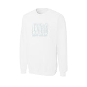 West Coast Classic Tone on Tone Embroidered Outline Sweatshirt - Unisex