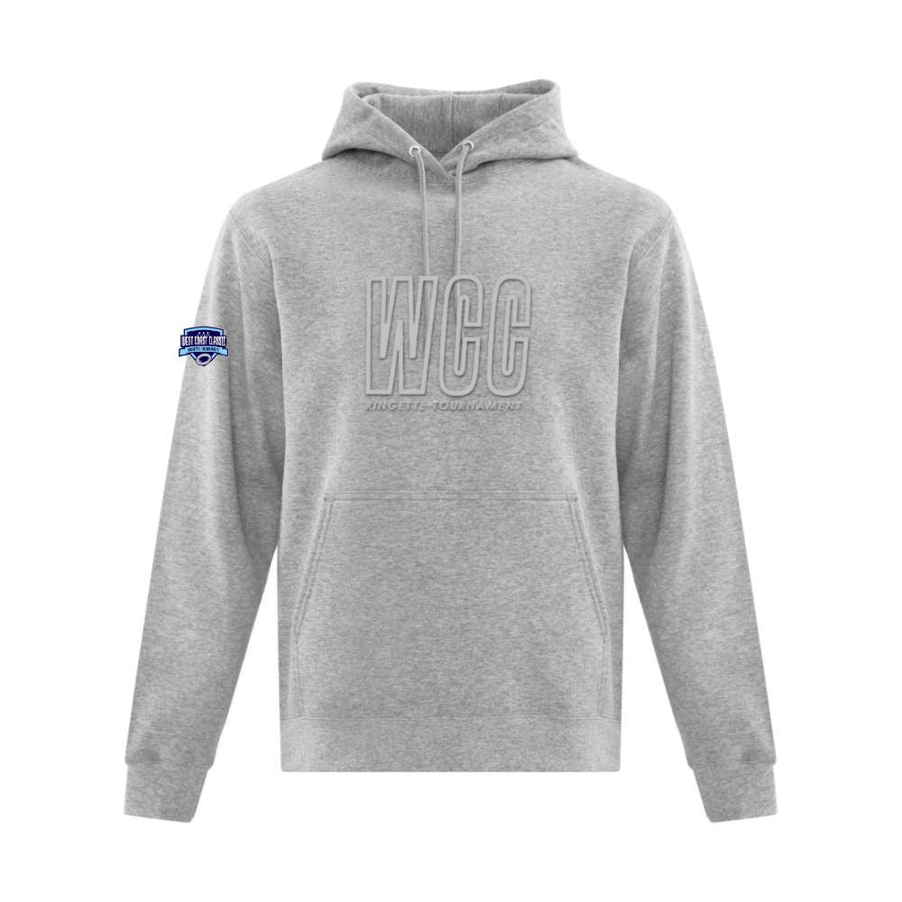 West Coast Classic Tone on Tone Embroidered Outline Hoodie - Unisex