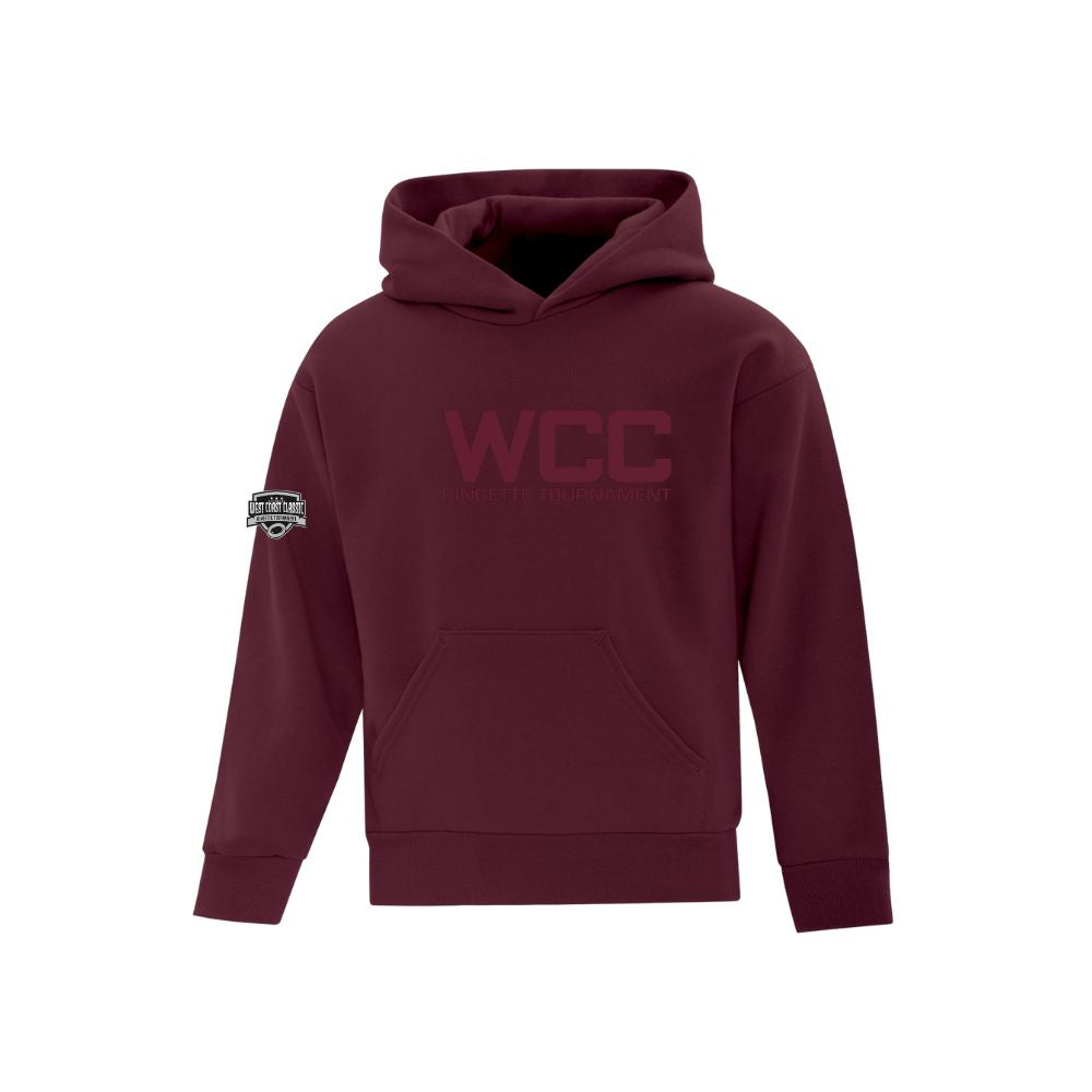 West Coast Classic Tone on Tone Embroidered WCC Logo Hoodie - Youth