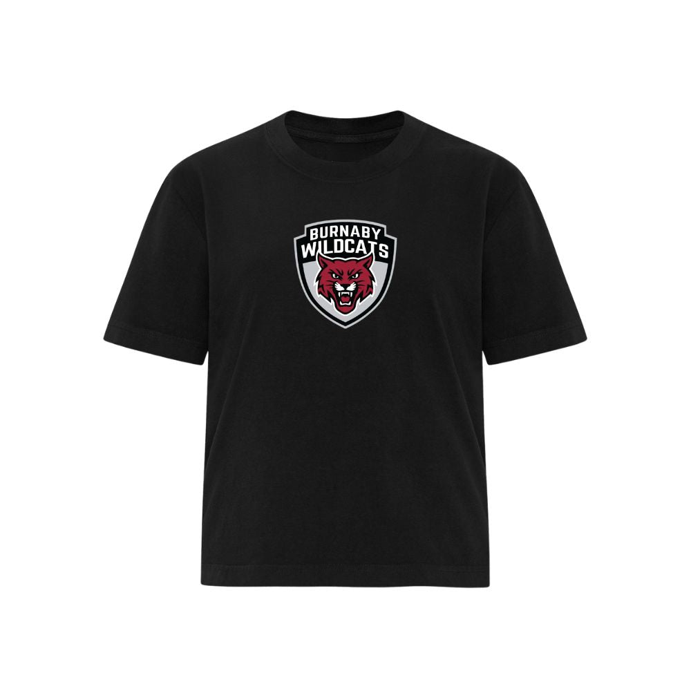 Wildcats Heavyweight Ladies Boxy Tee