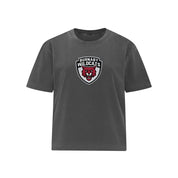 Wildcats Heavyweight Ladies Boxy Tee