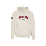 Wildcats Felt Applique Logo Hoodie - Adult