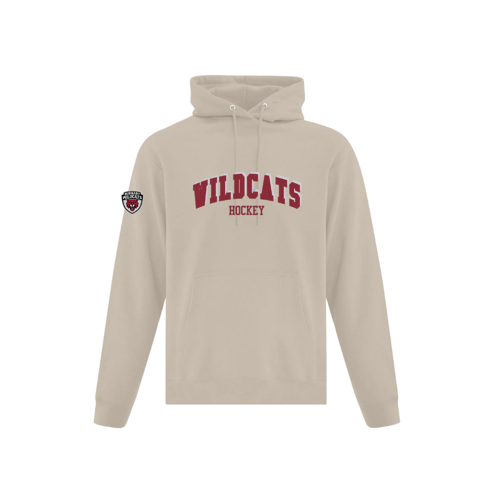 Wildcats Felt Applique Logo Hoodie - Adult