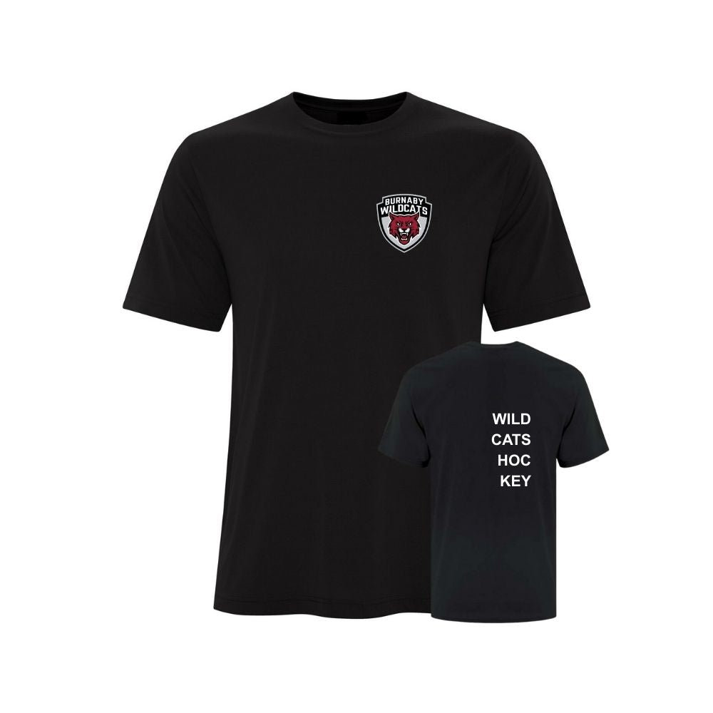Wildcats Left Chest Logo Dryfit - Youth