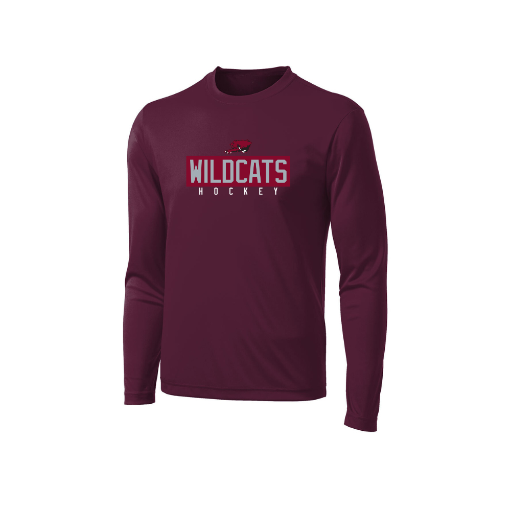 Wildcats Long Sleeve Dryfit - Adult