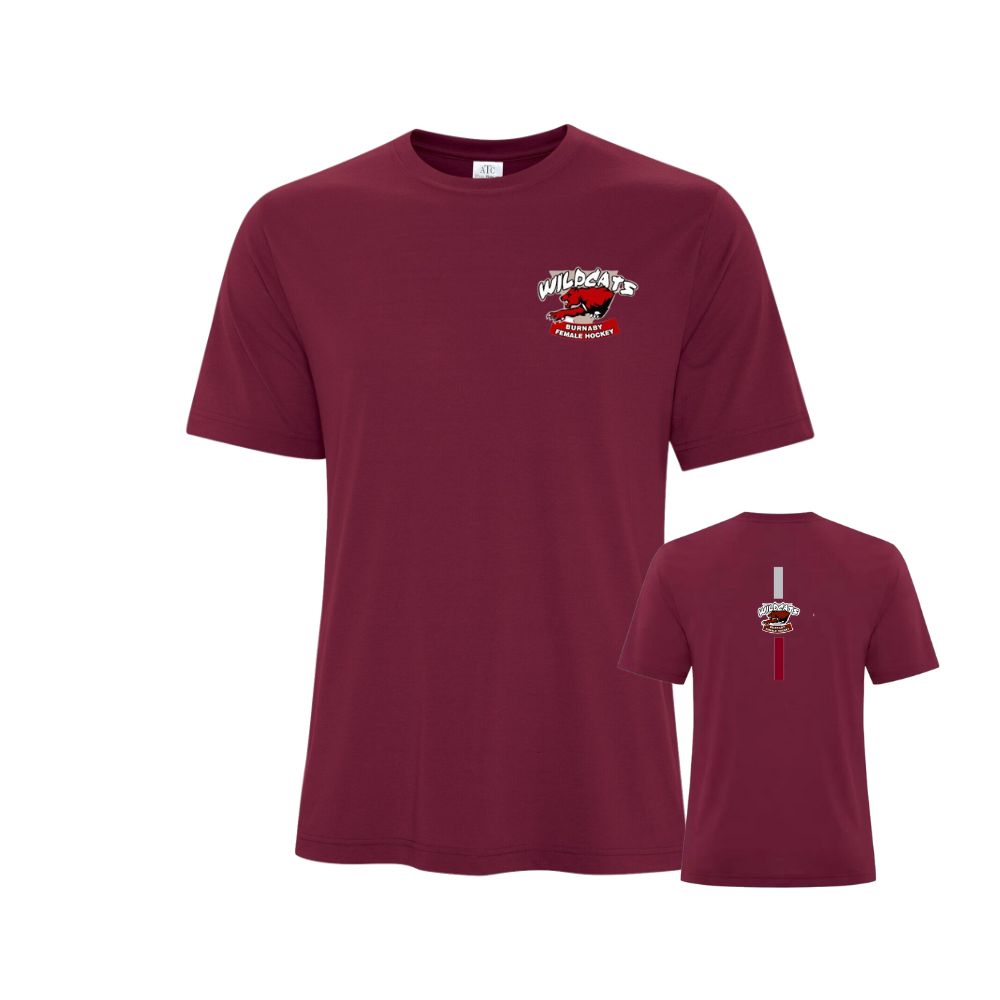 Wildcats Short Sleeve Dryfit - Youth