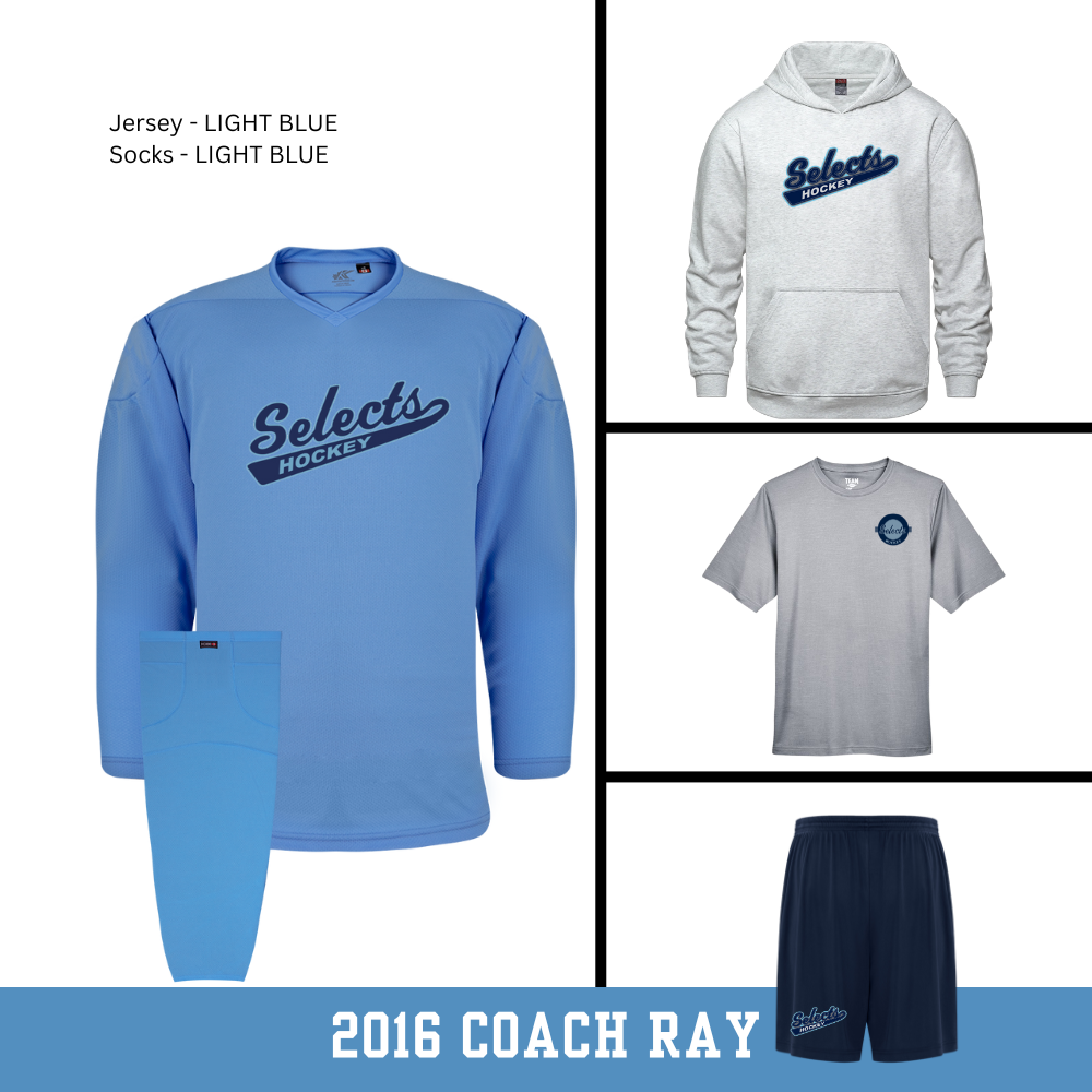 Selects 2026 - 2016 Coach Ray - Light Blue