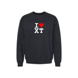 I Heart XL Pressed Logo Crewneck Sweatshirt - Youth