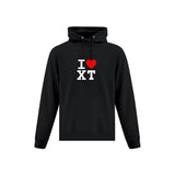 I Heart XL Pressed Logo Hoodie - Adult