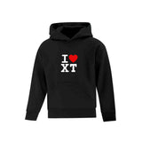 I Heart XL Pressed Logo Hoodie - Youth