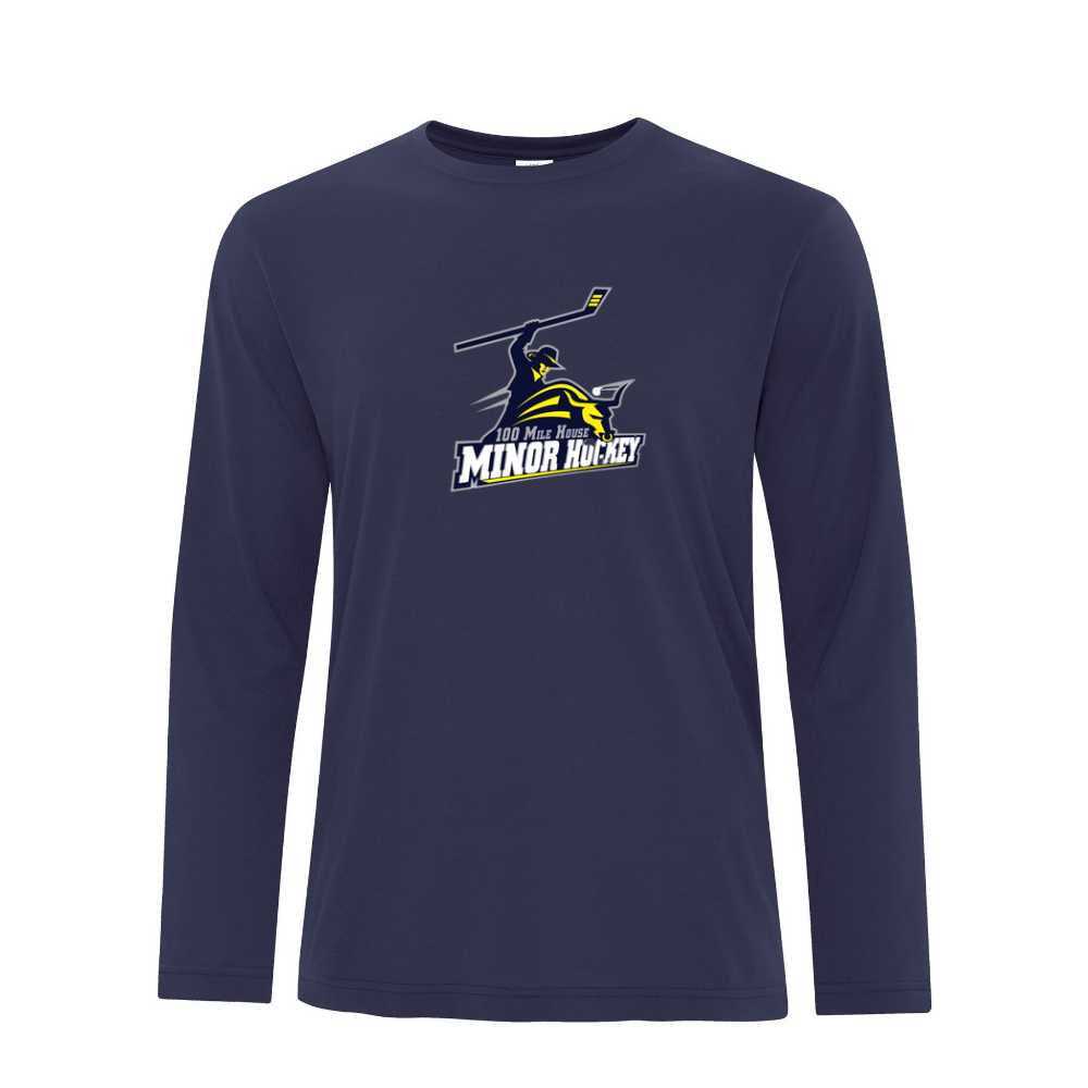 OMHMHA Wranglers Long Sleeve Dryfit - Adult