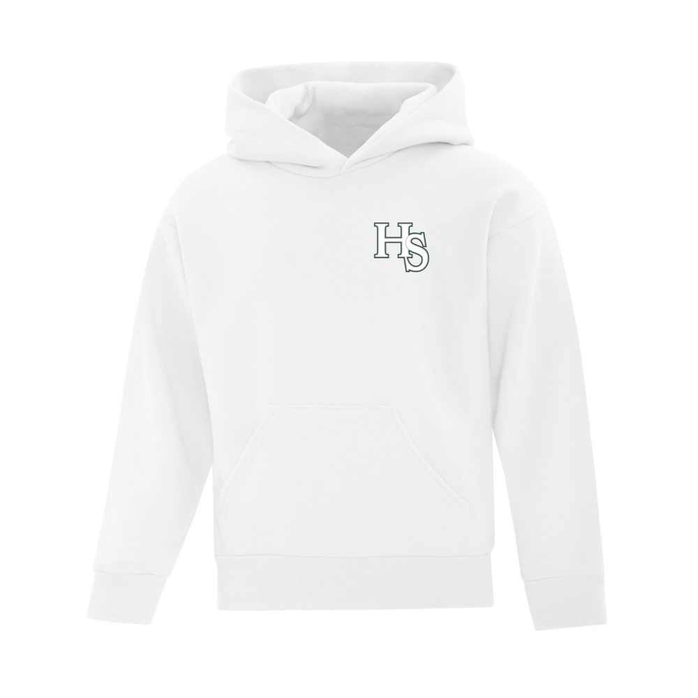 HS Softball Hoodie with Left Chest Logo - Youth