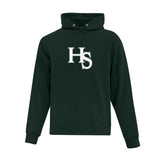 HS Softball Applique HS Logo Hoodie - Adult