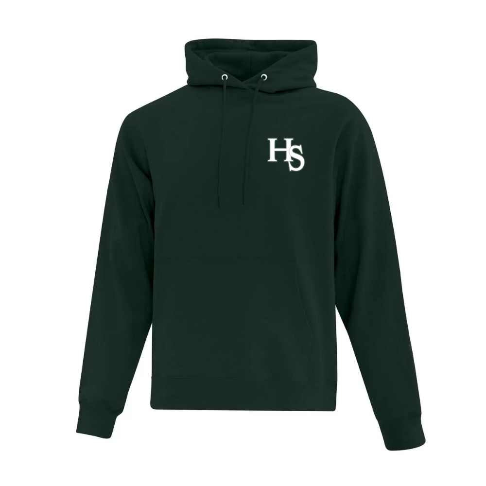 HS Softball Hoodie with Left Chest Logo - Adult