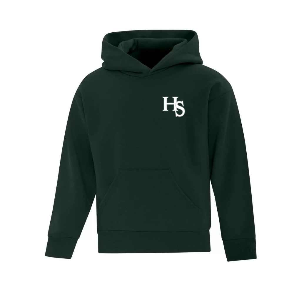 HS Softball Hoodie with Left Chest Logo - Youth