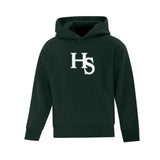 HS Softball Applique HS Logo Hoodie - Youth
