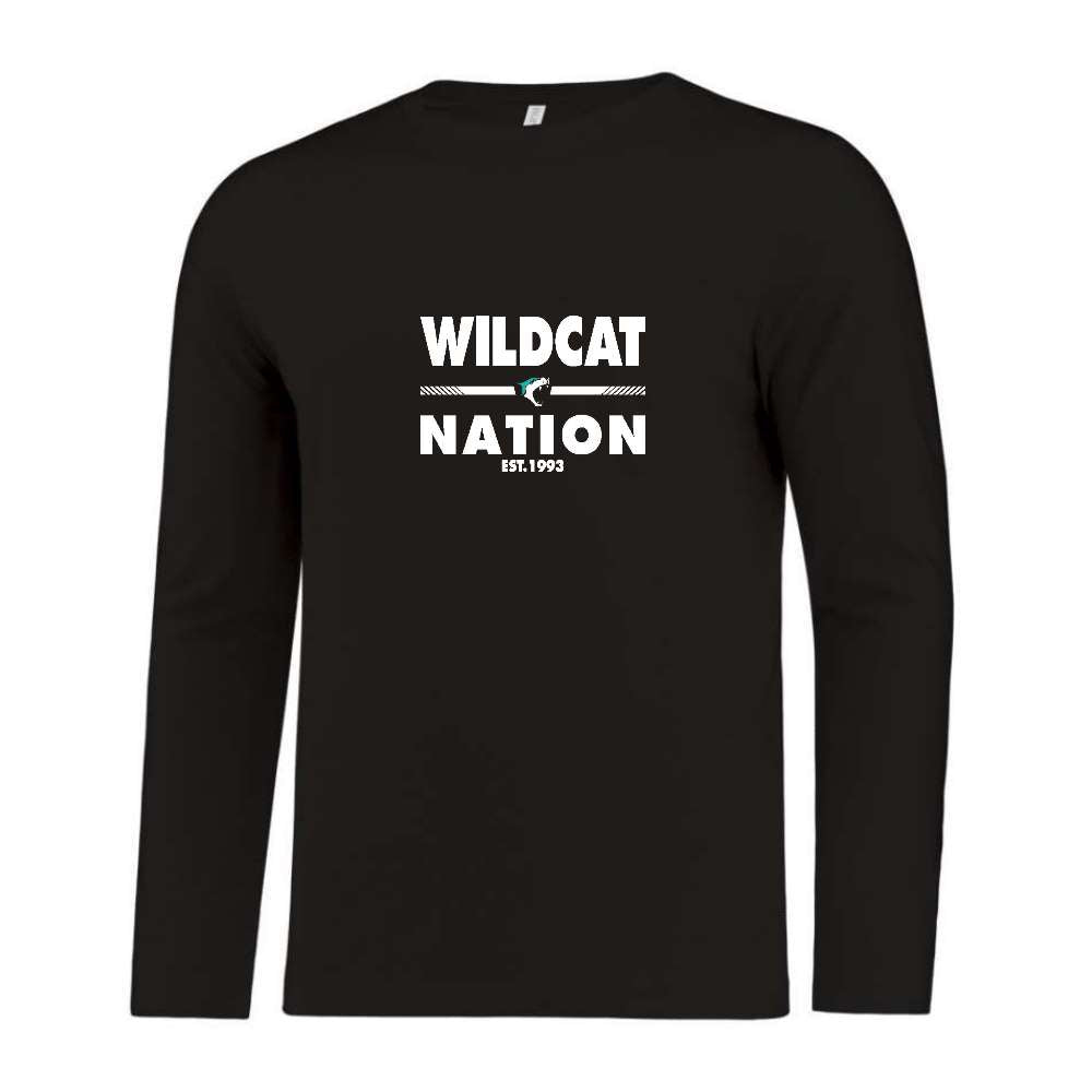 Wildcat Nation Long Sleeve Tee - Adult
