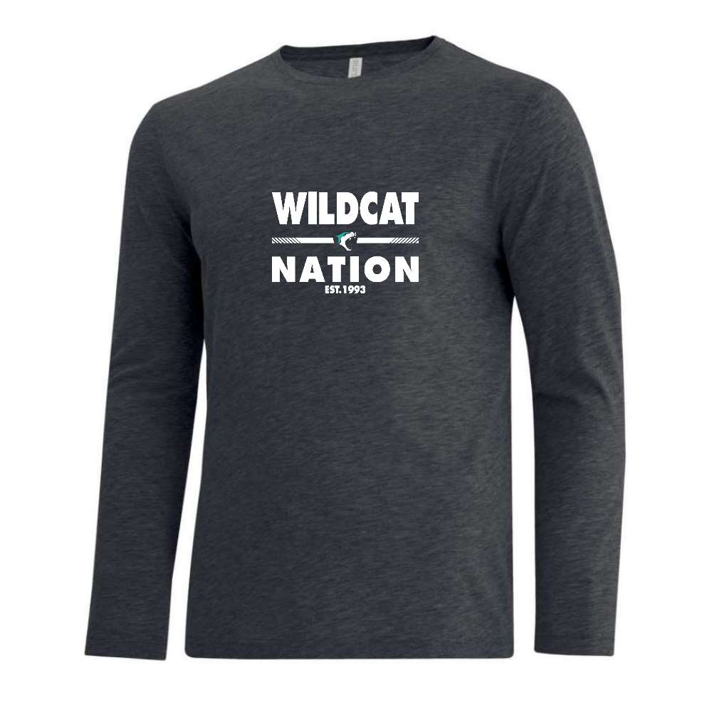 Wildcat Nation Long Sleeve Tee - Adult