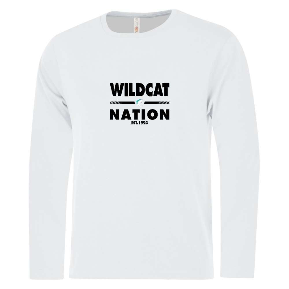 Wildcat Nation Long Sleeve Tee - Adult
