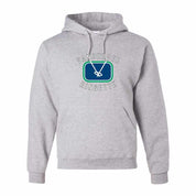 Vancouver Ringette Applique Rink Logo Hoodie - Adult
