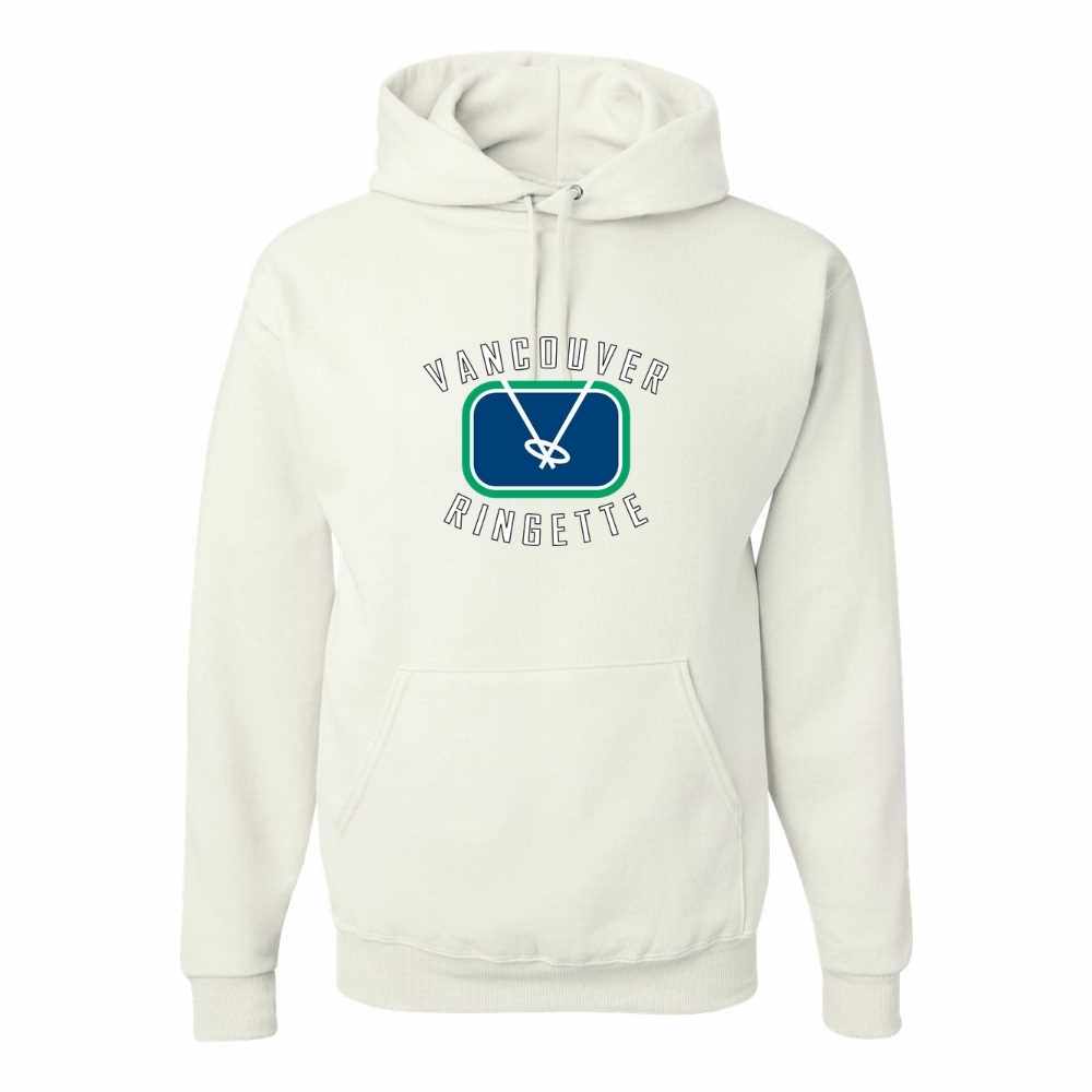 Vancouver Ringette Applique Rink Logo Hoodie - Adult
