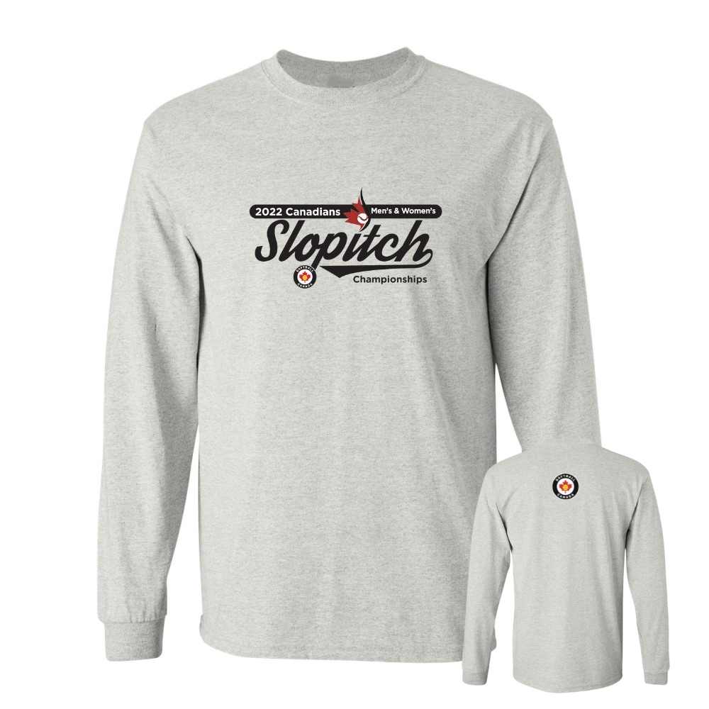 Slopitch Championships Adult Long Sleeve Tee