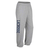 Athletic Grey Lacrosse Sweatpants - Youth