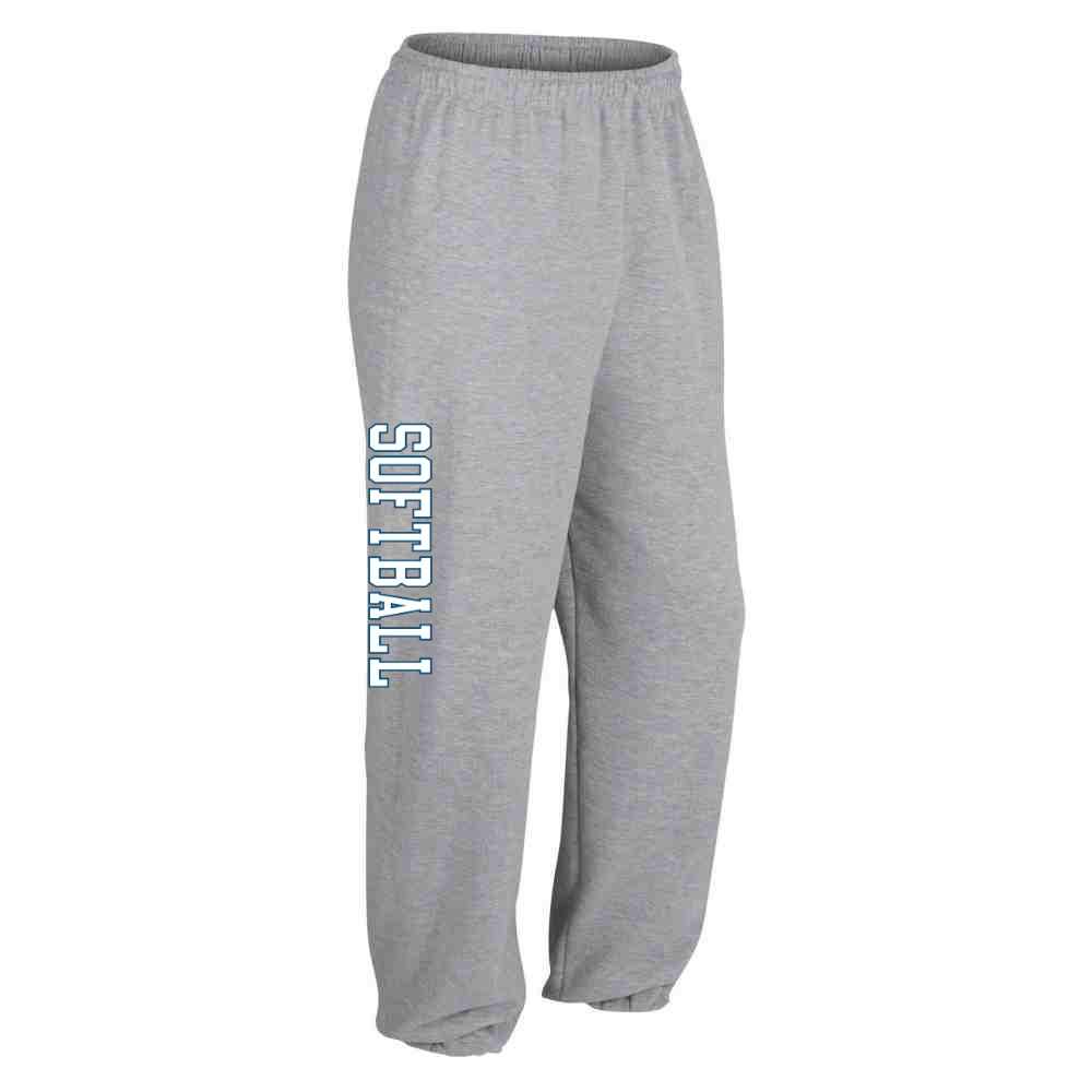 Softball Sweatpants - Athletic Grey - Adult