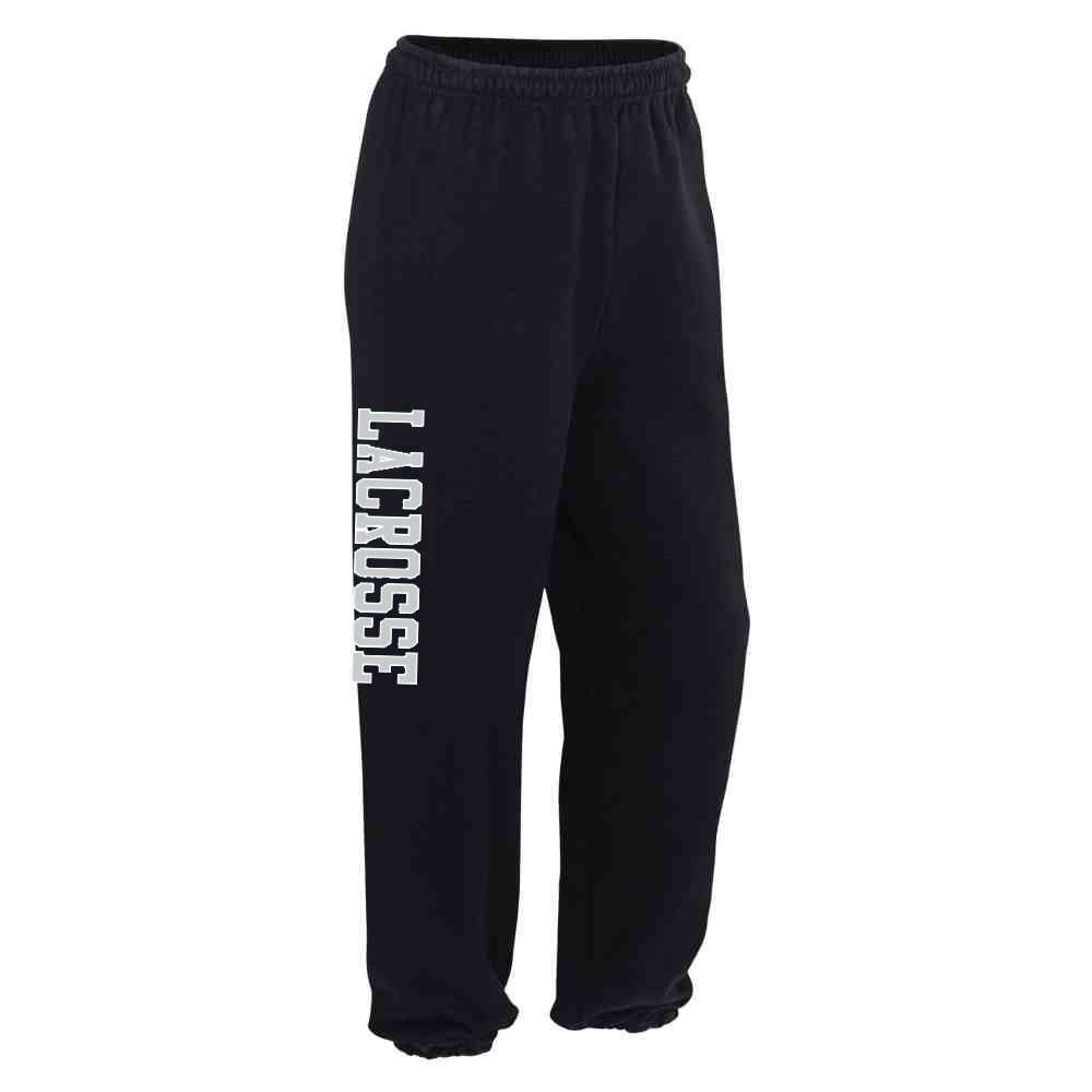 Black Lacrosse Sweatpants - Youth