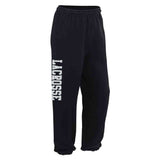 Black Lacrosse Sweatpants - Youth