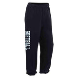Softball Sweatpants - Black - Adult