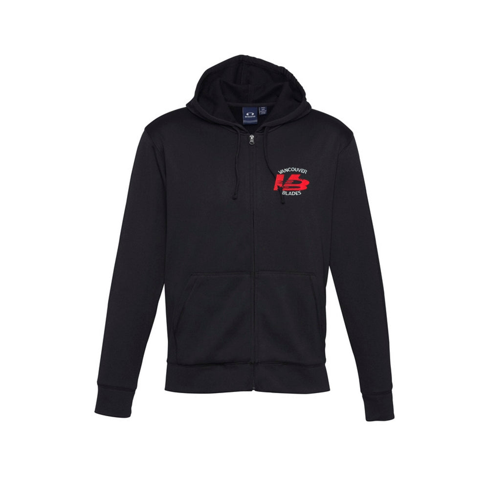 Blades Zipped Hoodie
