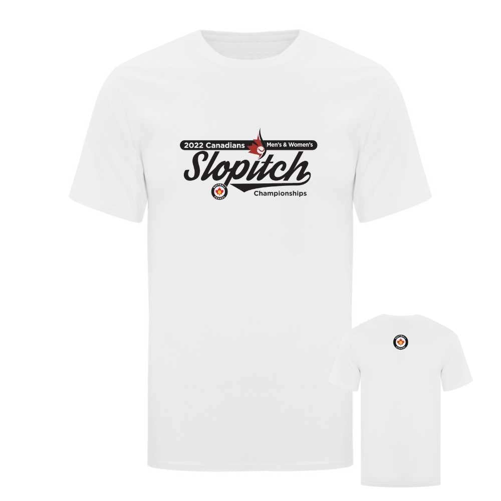 Slopitch Championships Adult Tee