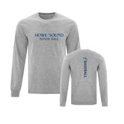 HS Baseball Long Sleeve Tshirt - Adult