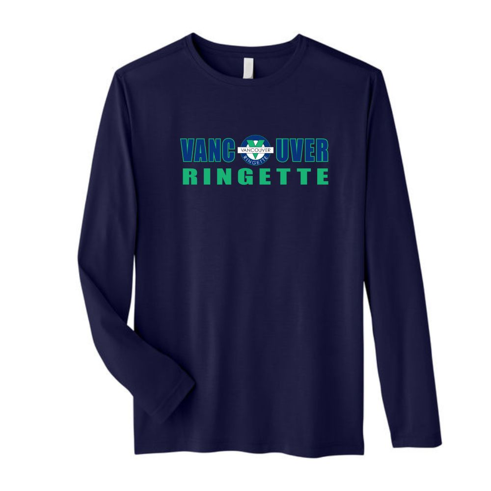 Vancouver Ringette Long Sleeve Dryfit Tshirt - Youth