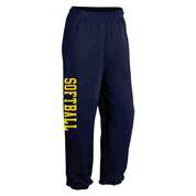 Softball Sweatpants - Navy - Adult