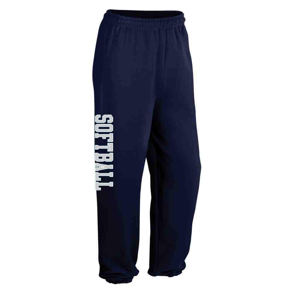 Softball Sweatpants - Navy - Adult