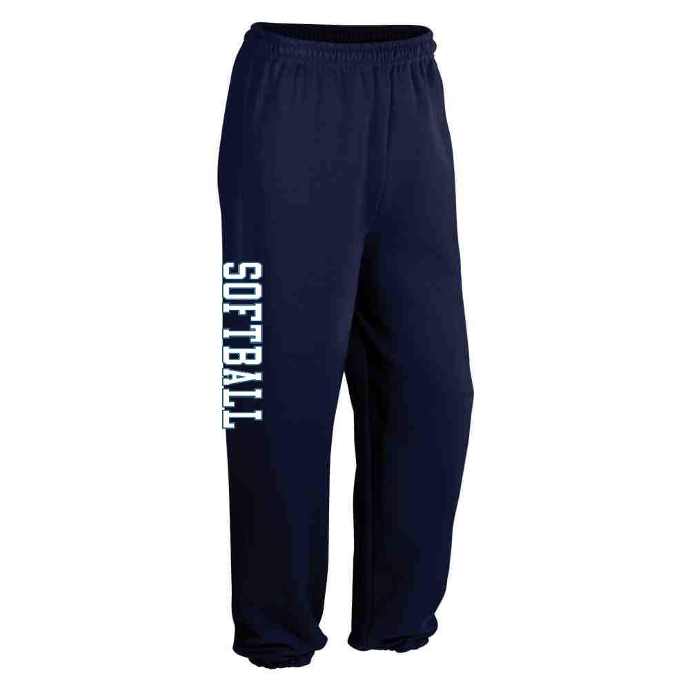 Softball Sweatpants - Navy - Adult