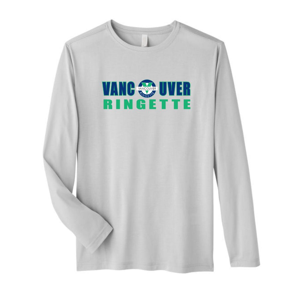 Vancouver Ringette Long Sleeve Dryfit Tshirt - Adult