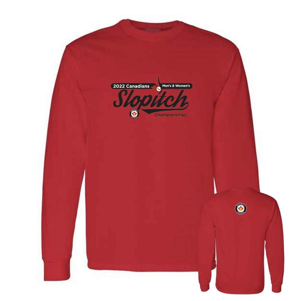 Slopitch Championships Adult Long Sleeve Tee