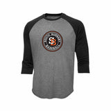 South Burnaby Dryfit Baseball Tee - Adult