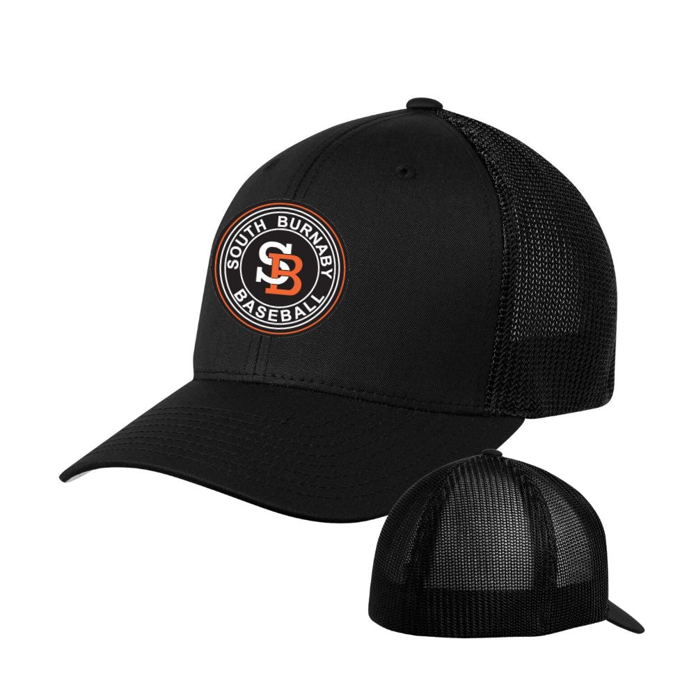 South Burnaby Baseball FlexFit Mesh Hat - Youth
