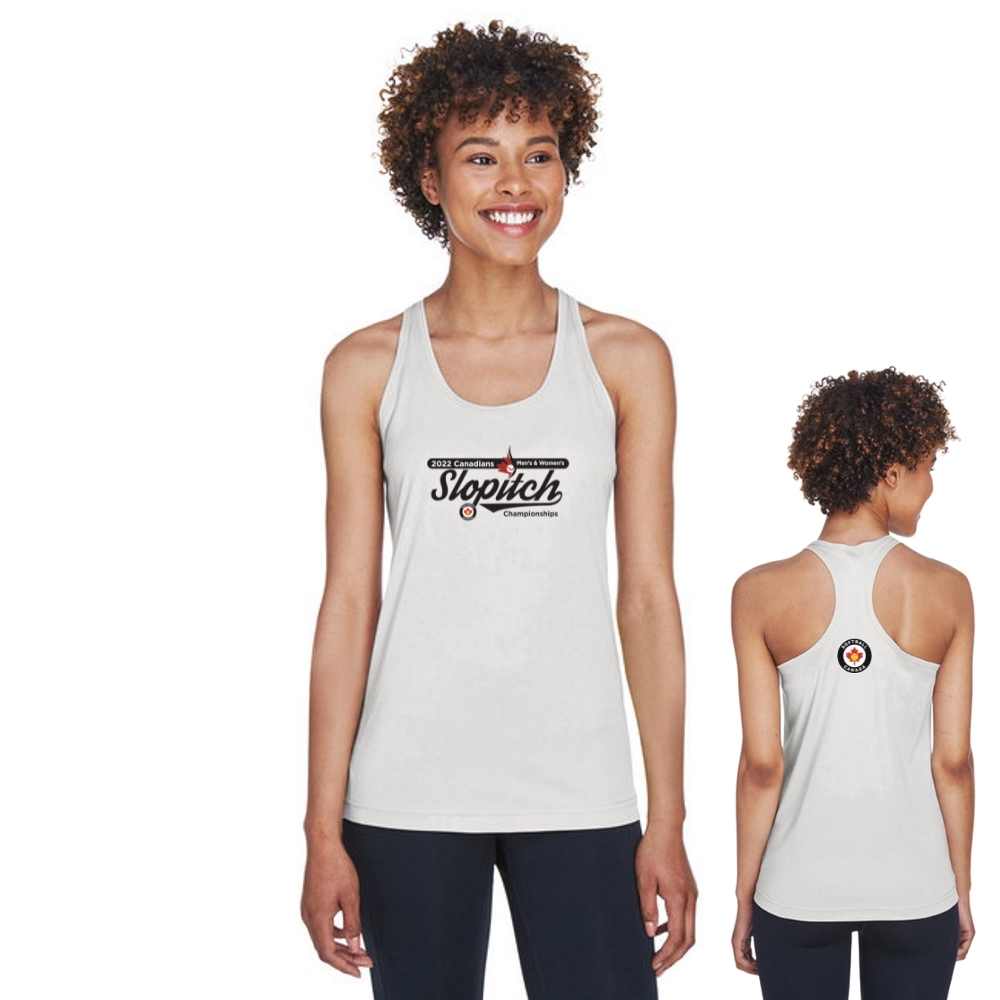 Slopitch Championships Ladies Dryfit Raceback Tank