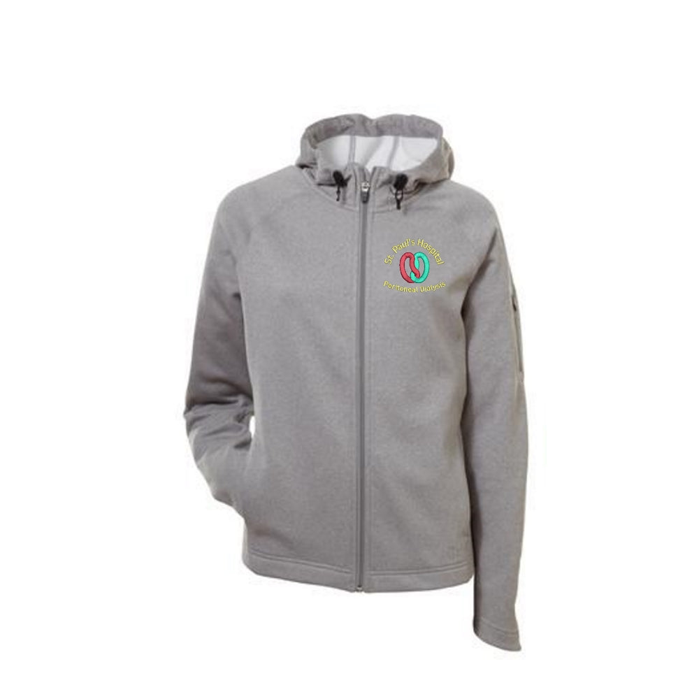 St. Paul's Peritoneal Dialysis Fleece Hooded Jacket - Ladies